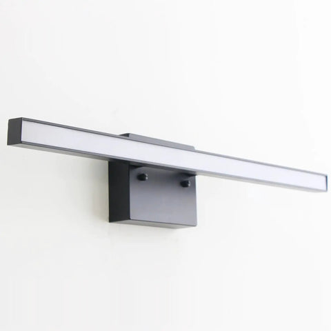 24 Inch Black Vanity Light For Bathroom, Modern LED Wall Sconces With Rotatable Heads, 3000K Soft White, 20W Dimmable fixture