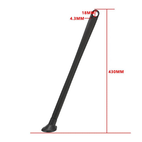 Forged Aluminum Dirt Bike Kickstand Side Stand With Rugged Springs For XC XCW XCF EXC EXCF 150 200 250 300 350 400 450 500 505 530 2008-2015 Black Finish