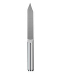 Premium 10pcs Set Of 4mm Shank V Groove Router Bits For Precision Engraving Wood And PCBs With Sharp Tips To Crush Deep Carving Jobs In Under An Hour, close-up of a sharp V groove router bit.
