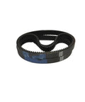 Closed Loop Timing Belt For Power Transmission, Heavy Duty Industrial Drive Belt With Lengths From 168 To 198 Mm And Widths Of 6 10 15 20 Mm, High Friction For Smooth, Long Life Machinery Operation Built To Last, displayed coiled.