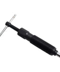 Real Badass 10 Ton Hydraulic Ram Rod Replacement Hub Puller, black steel rod with knurled grip for vehicle repairs.