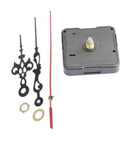 Pro Quartz Clock Movement Kit For DIY Repair With Red Hands Easy Install Wall Clock Mechanism Powered By One Point Five Volt AA Battery