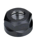 Precision ER Collet Nut Kit For CNC Lathe And Milling Machine, black steel nut, fits ER8 ER11 ER16 ER20 chucks.