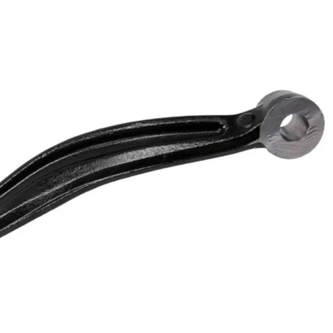 New Heavy Duty Steel Control Arm Link For Cadillac ATS 2013-2019 Front Driver Side Lower With Rubber Bushing And Tapered Hole Linkage End Black Finish black steel arm link with tapered hole end