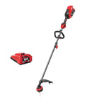 40 Volt Brushless Cordless String Trimmer With 16 Inch Cut Width And Multi Head System Includes 4 Ah Battery Plus Fast Charger for lawn care.