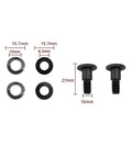Metal Clutch And Screw Kit For 43cc And 52cc Brush Cutters, Replacement Parts To Smooth Power Transmission, Fits Lawn Mowers And Chainsaws, Rebuild Kit For Worn Clutch Components And Long Term Garden Tool Maintenance, with 10mm screws and washers