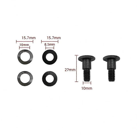 Metal Clutch And Screw Kit For 43cc And 52cc Brush Cutters, Replacement Parts To Smooth Power Transmission, Fits Lawn Mowers And Chainsaws, Rebuild Kit For Worn Clutch Components And Long Term Garden Tool Maintenance, with 10mm screws and washers