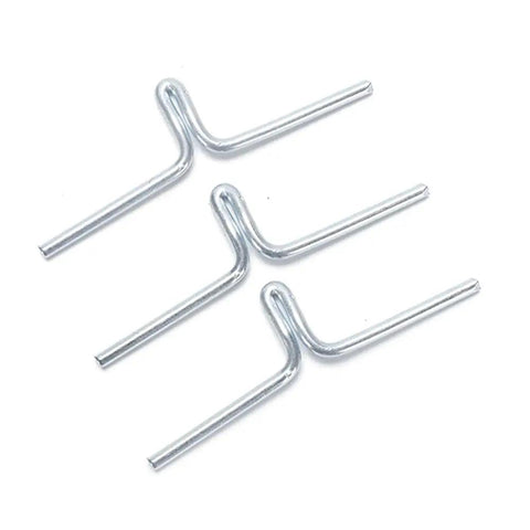 60 Pack Must Have Lawn Chair Webbing Straps Clips Kit For Patio Chairs And Sofa Frames featuring silver alloy clips
