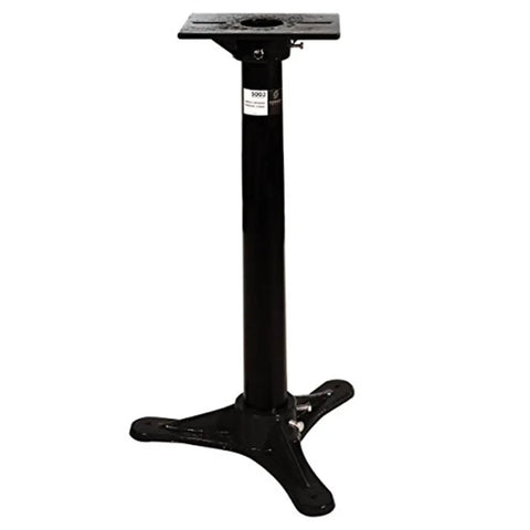 36 Inch Universal Bench Grinder Stand For 6 To 8 Inch Grinders, Sturdy Floor-Mount Base With Pre-Drilled Holes, Easy Mobility And Close Quarters Work