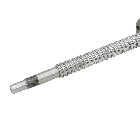 Left Hand Thread Ball Screw SFU1605 Kit With End Supports Nut Housing And Jaw Coupler 400 Millimeter Travel Built For CNC Machines And Beefed Up Pro Grade Precision Motion Control 2005 2505 3205 3210 4010 Lead Options, steel screw close-up
