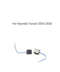 Front Door Chrome Exterior Handle With Small Button Switch For Hyundai Tucson 2016 2017 2018 Replacement Set Of 2 OE Numbers 82651D3710 82661D3710 Durable Easy To Install Direct Fit components.