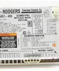 Upgraded OEM Furnace Control Board Replacement 50A51-495 For Easy Install Plug And Play Reliable Heater Brain DIY Friendly Premium Quality Circuit Board For Home Heating System, showing model details and connection ports.