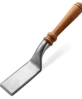 Stainless Steel Brownie Spatula Serving Paddle Pie Server Kit With DIY Turn Your Own Rectangular Wooden Handle For Cutting, Lifting