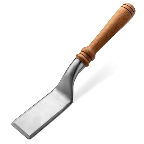 Stainless Steel Brownie Spatula Serving Paddle Pie Server Kit With DIY Turn Your Own Rectangular Wooden Handle For Cutting, Lifting