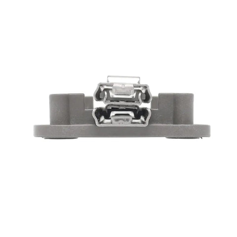 Dishwasher Upper Dishrack Slide Track Right Side Genuine OEM Replacement Rail W11259786, front view showing metal guides.