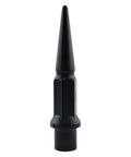 Spiked Dually Lug Nut 19mm Black One Piece Steel Lug Nut With Rust Inhibitor For Heavy Duty Wheels 4.9 Inch Length Carbon Steel
