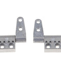 Two Pack Marine Boat Door Torque Positioning Friction Hinges, 4 Hole Mount, Silver, Heavy Duty Cabinet And Gate Hinges For Boats, Easy Install
