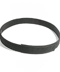 Men's Tactical Belt With Hook And Loop Closure, 1.5 Inch Nylon Web Belt, Black, Medium Fits 32 To 36 Inch Waist, Rugged Everyday Carry