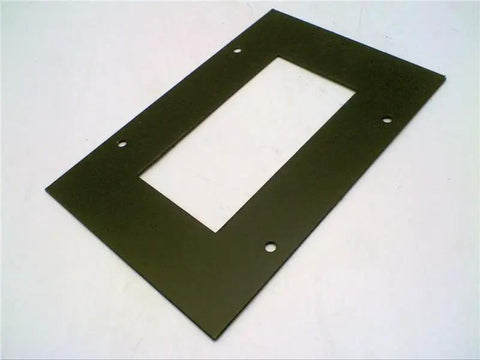 One Eighth Inch Front Panel For Enclosures Heavy Duty Front Plate With Hardware Back Panel Accessory For Electrical Boxes Built Tough For Easy Mounting