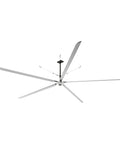 Heavy Duty 24 Foot HVLS Ceiling Fan Is An Absolute Game Changer With 220 Volt 3 Phase Power, featuring large white blades for optimal airflow.