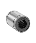 LM10UU Linear Ball Bearings 10mm Bore 19mm OD 29mm Length 2 Pcs Double Sealed side view of a bearing.
