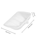 Lightweight Plastic Shovel Head Replacement For Grain Handling And Snow, Portable Polypropylene Farm Tool For Outdoor Cleanup, Easy To Carry And Versatile Shovel Head, 40x37.5x10 cm