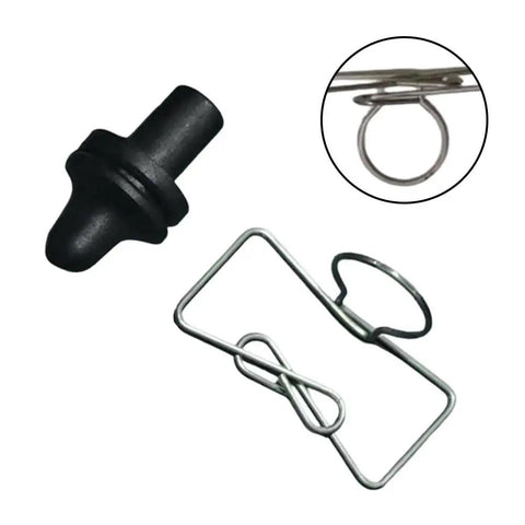 Durable Transmission Clutch Fork Pivot Pin And Spring Kit Replacement Set For Cars Ready To Roll Built To Last High Reliability Long Life Stable Performance Fits 21511223328 21517570284 black pivot pin and spring clip