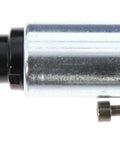 Side view of Ford 5.4L 3V VCT Control Solenoid 8L3Z-6M280-B OEM Replacement Solenoid Drop-In Plug-N-Play Universal Fit, black finish.