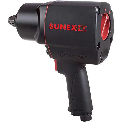 Professional Grade 3/4 Inch Composite Impact Wrench Delivering Heavy Hitter 1400 Ft Lbs Torque Inside A Lightweight Seven Point Five Pound Frame Featuring Quiet Exhaust Setup For Smooth Operator Control And Zero Sweat Reliability On Tough Jobs