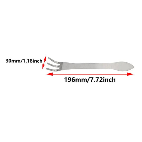 Stainless Steel Three Prong Root Rake For Bonsai Soil Aerator Potted Plant Oxygenator Weed Removal Tool 200mm Silver