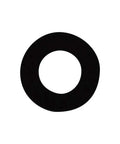 Heavy Duty Plastic Black Retainer Clips For Quick Swap Quarter Turn Fasteners With Rock Solid Hold And No Hassle Install For Weekend Builders And Professional Shop Techs Looking To Upgrade Gear showing a black circular retainer clip.
