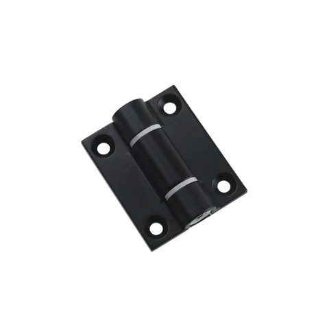 304 Stainless Steel Adjustable Torque Gate Hinge With Positioning And Damping Zinc Alloy Stop Brushed Finish CL263 1 Piece black