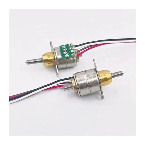 5V To 6V Precision Stepper Starter Motor For Telescopic Linear Actuator With 10mm Shaft And 6mm Stroke Electronic Driver Kit close-up