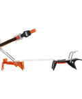 Side view of IRVIS Hybrid LeverLock Universal Crampons for Glacier Trekking and Ski Mountaineering with 10 Point Front Point System