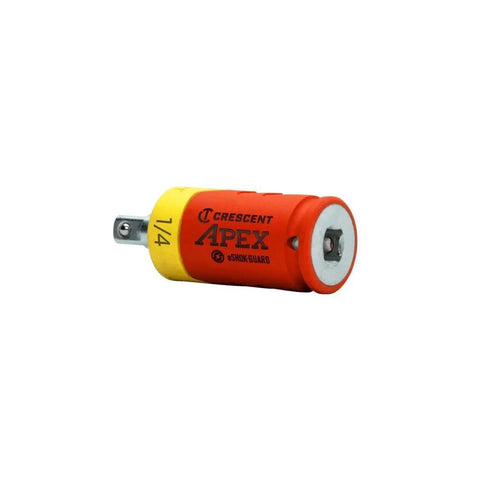 Eshok Guard One Quarter Inch Socket Isolator With Square Drive Female To Male Two And One Eighth Inch Overall Length Non Sparking