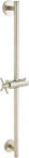 Neo Adjustable Slide Bar For Handheld Shower In Brushed Nickel, Modern Bathroom Decor, Heavy Duty Metal Construction, 25.75 Inch Length