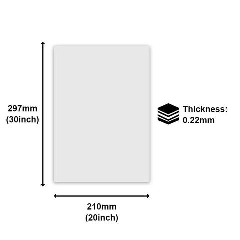Sublimation Aluminum Blanks 8x12 Inches Matte White Sheets for Photo Customization and Heat Transfer Printing 0.22 Mm Thick