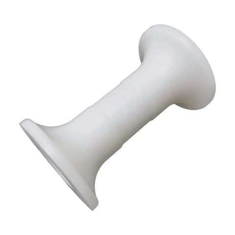 Replacement Pulley Wheel for Fitness Cable Systems and Rowing Machines, 3.07 Inch White Plastic Roller, Durable Gym Cable Wheel for Smooth Operation and Easy Replacement