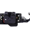 Top Shelf Rear Door Lift Gate Lock Latch Plug In Direct Bolt On OE Replacement Tailgate Closure Hardware Dead On Fit For 2.5L Models smooth black latch with wiring connection.