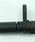 OEM Camshaft Position Sensor Replacement For Smooth Engine Timing, Plug In Drop In Sensor, Factory Quality Part For Reliable Start Up And Peak Performance, Easy Install, Compatible With Many Vehicles. Black plastic camshaft position sensor, side view