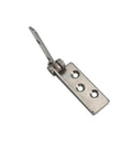 Heavy Duty 304 Stainless Steel Door Hinges Left Hand Load Bearing for Machinery Equipment Hardware Accessory 1 Piece