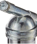Close-up of mini grease gun for precise lubrication with needle nozzle
