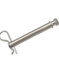 Stainless Steel Trailer Hitch Pin Replacement Kit for 2 Inch and 2.5 Inch Pins, No Fuss Install With Durable Clip to Keep Your Trailer Hitch Secure and Locked, Compatible With Most Standard Hitches. Stainless steel hitch pin with clip for trailer hitch retention