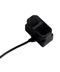 TFmini Plus Micro LiDAR Range Finder Sensor For Arduino with 0.1 Meter to 12 Meter range, black, side view with cable
