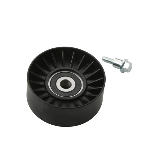 Fit For GP1 250 E2 Scooter Drive Belt Idler Pulley 833989 AP8580199 with bolt for 2006 models, black plastic design.