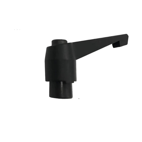 Side view of Heavy Duty Handle For SBR Bearing Block M6 X 12mm Rod, suitable for linear rail mounting and smooth motion use.