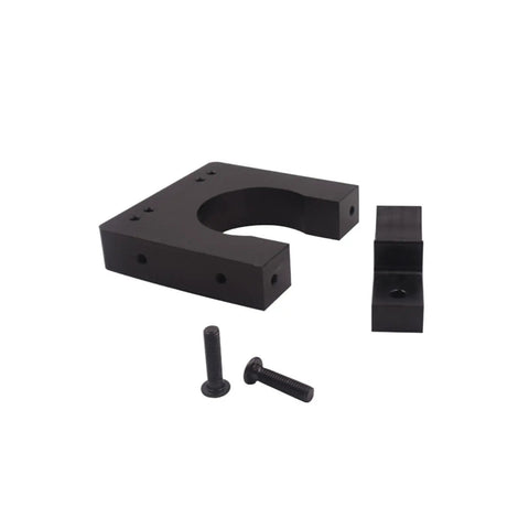 Split Clamp Spindle Mount Kit For 52 65 71 80mm Aluminum, Beefy Aluminum Alloy Construction with Z Axis Plate Mounting Holes