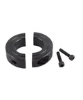 Heavy Duty Separable Carbon Steel Thrust Limit Ring For Shaft Collars 45 By 73 By 19 Mm With Split Clamp Design And Anodized Finish Providing Rock Solid Grip And Durability For Serious Shop Work And Heavy Load Mechanism Requirements Guaranteed. split carbon steel ring with screws