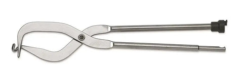 Brake Spring Pliers, 12 Inch Auto Shop Tool For Removing And Installing Brake Springs With Notched End And Anchor Stud Access