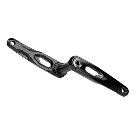 Rival Crank Arm Assembly For Road Bikes 160mm 12 To 13 Speed 8 Bolt Direct Mount DUB Spindle Black E1 Lightweight Aluminum Crankset